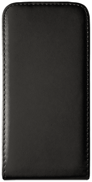 LG K8 2017 lenyíló flipes bőrtok fekete