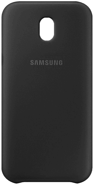 Samsung Galaxy J5 2017 Dual (J530) kemény hátlap gyári SAMSUNG gumírozott fekete
