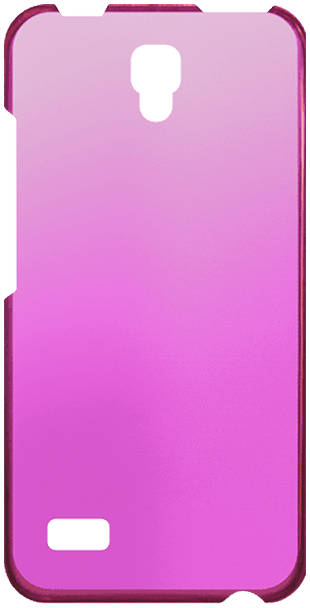 Huawei Y5 Dual (Y560) szilikon tok matt-fényes keret rózsaszín