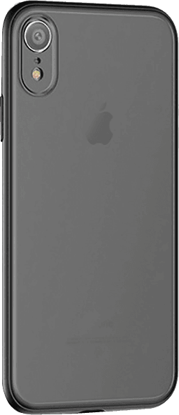 Apple iPhone XR bumper gyári IPAKY szilikon keret fekete