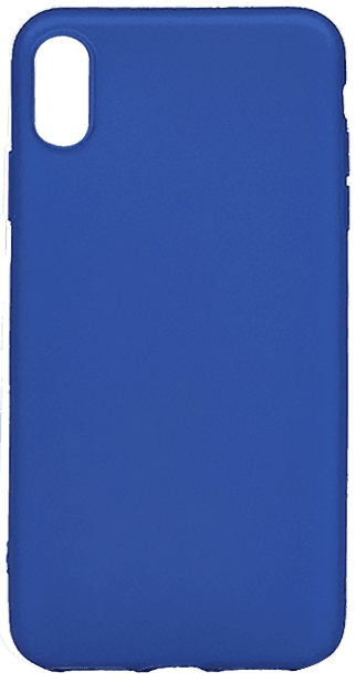 Apple iPhone XS Max szilikon tok gyári X-LEVEL ultravékony sötétkék