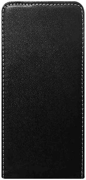 Huawei P Smart Plus (Nova 3i) lenyíló flipes bőrtok fekete