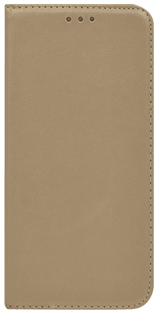 Huawei Mate 20 oldalra nyíló flipes bőrtok asztali tartó funkciós arany