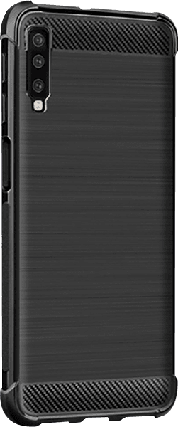 Samsung Galaxy A7 2018 (SM-A750F) ütésálló tok gyári IMAK légpárnás sarok fekete