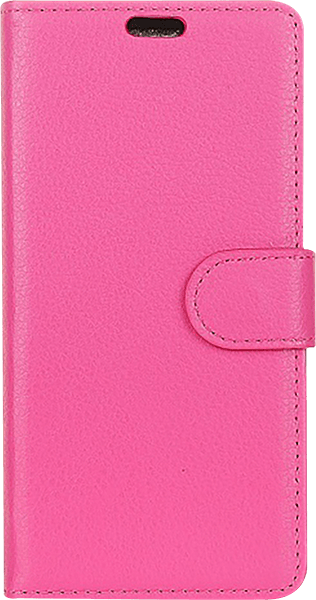 Sony Xperia 10 oldalra nyíló flipes bőrtok asztali tartó funkciós rózsaszín