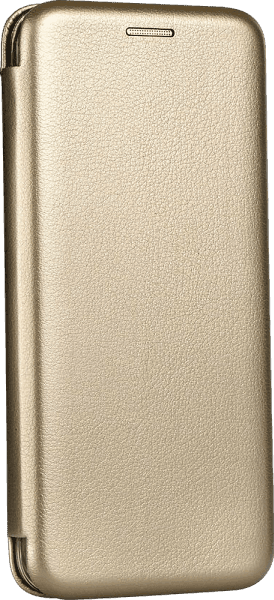 Xiaomi Redmi 8 oldalra nyíló mágneses flipes bőrtok prémium minőség arany