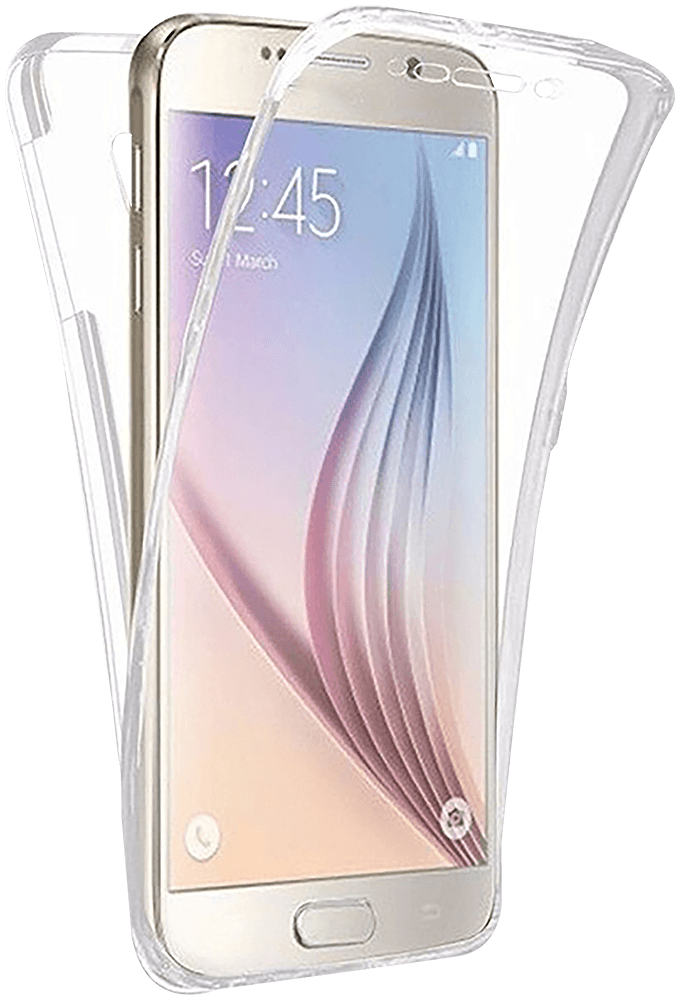 Samsung Galaxy J4 2018 (J400) szilikon tok 360 ° védelem átlátszó