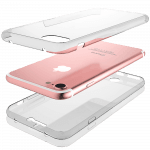 Apple iPhone XS Max szilikon tok 360 ° védelem átlátszó