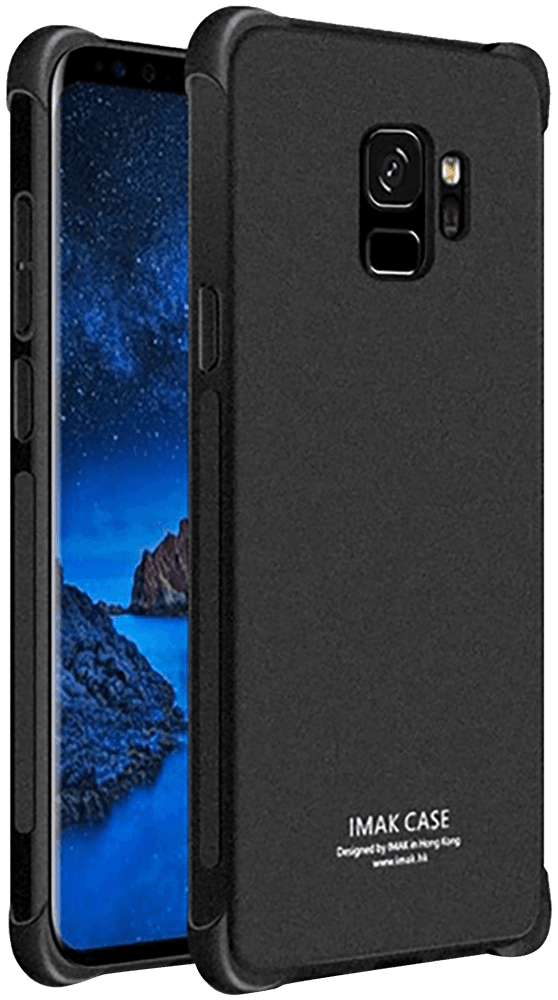 Samsung Galaxy S9 (G960) ütésálló tok gyári IMAK légpárnás sarok fekete