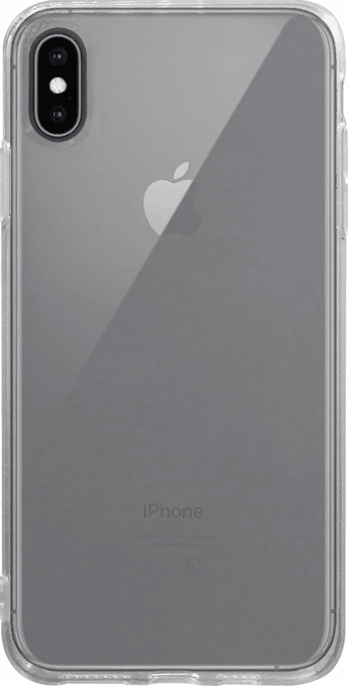 Apple iPhone XS Max szilikon tok közepesen ütésálló átlátszó