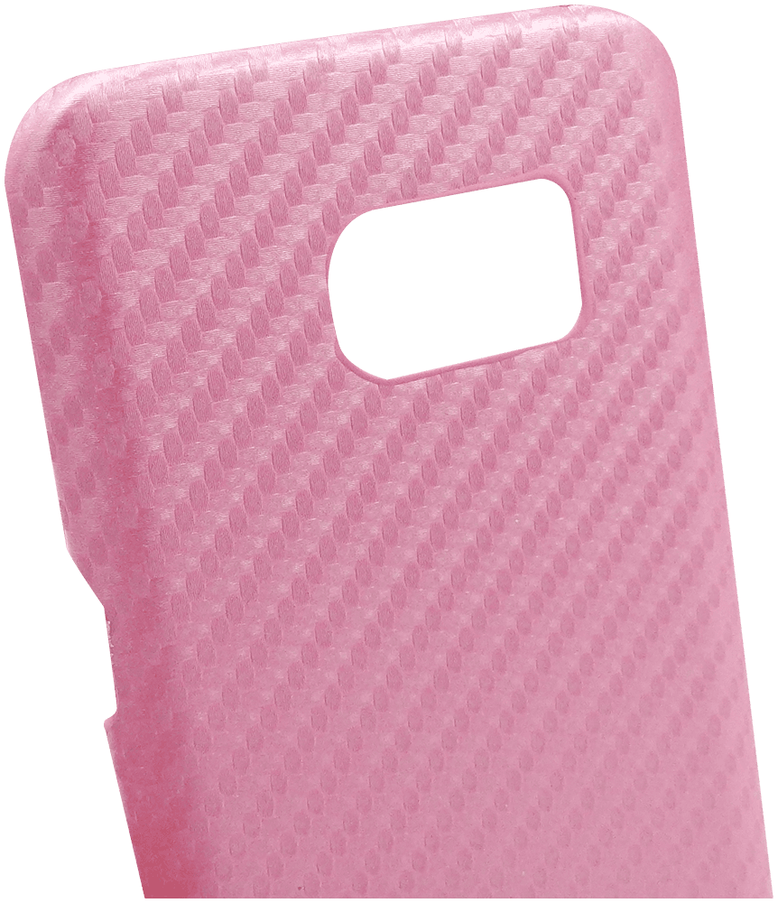 Samsung Galaxy S7 (G930) szilikon tok karbon mintás rózsaszín