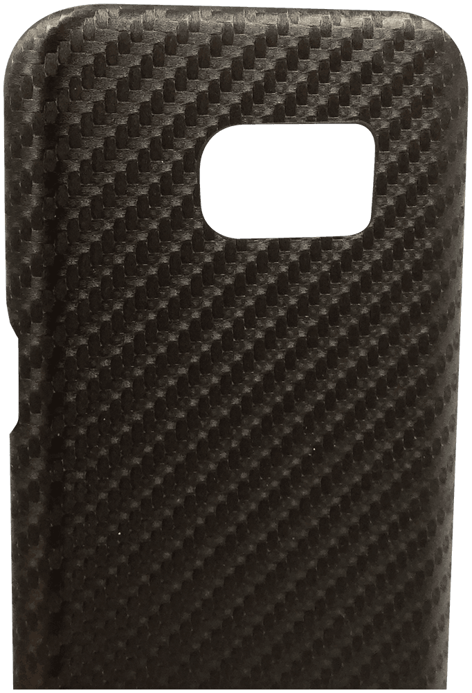 Samsung Galaxy S7 (G930) kemény hátlap karbon mintás barna
