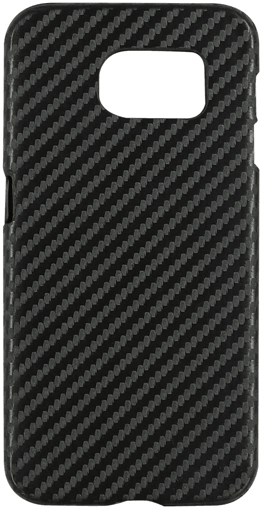 Samsung Galaxy S6 (G920) kemény hátlap karbon mintás fekete