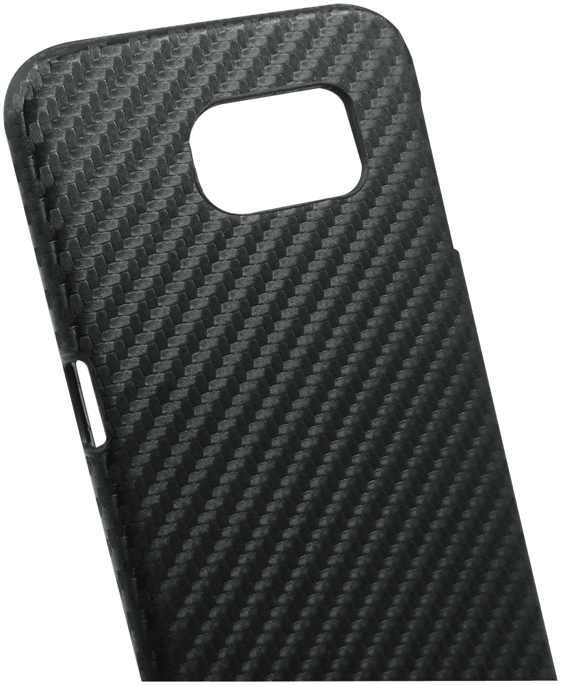 Samsung Galaxy S6 (G920) kemény hátlap karbon mintás fekete