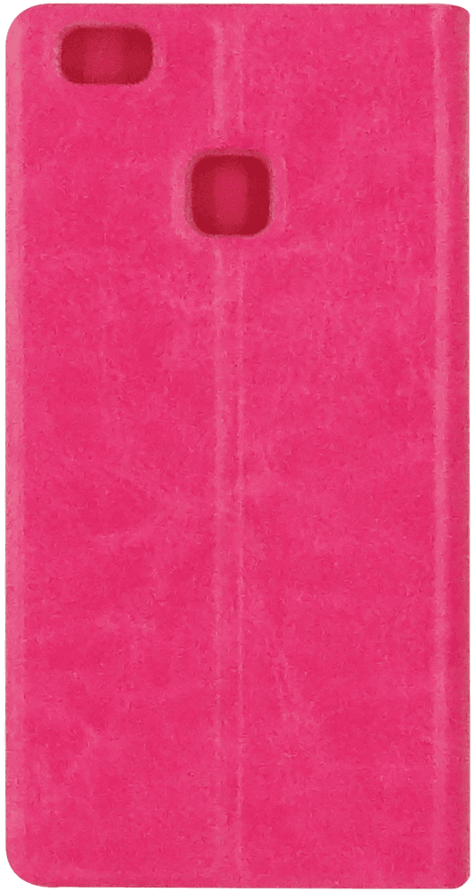Huawei P9 Lite oldalra nyíló flipes bőrtok asztali tartó funkciós rózsaszín
