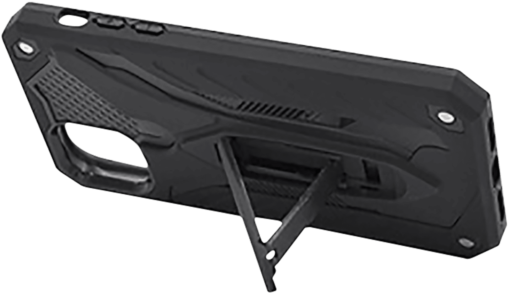 Apple iPhone 11 Pro Max ütésálló tok kitámasztó fekete