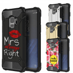 Samsung Galaxy A6 Plus 2018 Dual (A605) ütésálló tok légpárnás sarkas, hibrid Forcell Armor rózsaszín