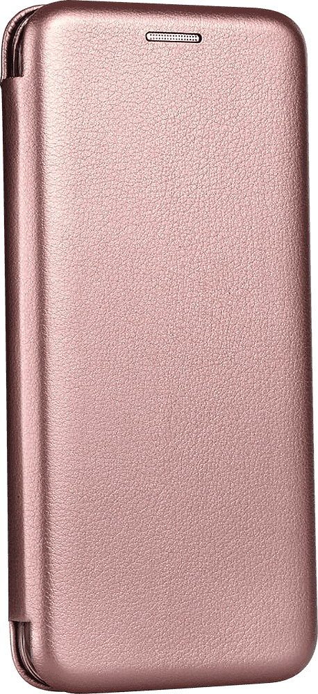 Huawei P40 oldalra nyíló mágneses flipes bőrtok prémium minőség rozéarany