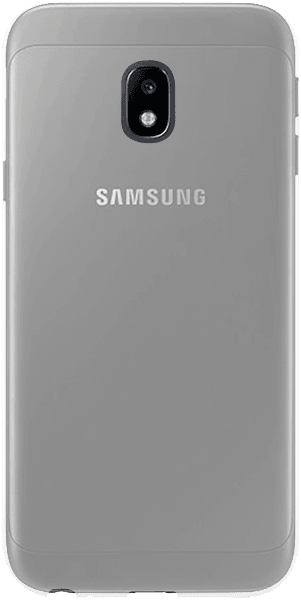 Samsung Galaxy J3 2017 (J330) szilikon tok matt-fényes keret átlátszó