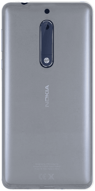 Nokia 5 Dual szilikon tok átlátszó