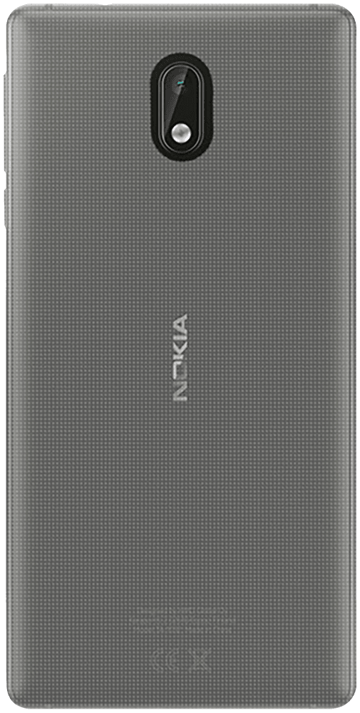 Nokia 3 Dual szilikon tok átlátszó