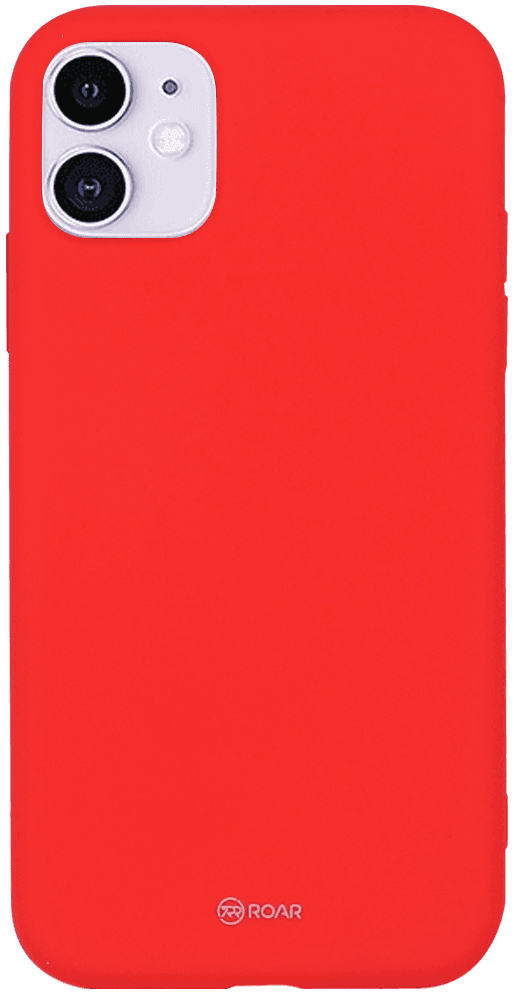 Apple iPhone 11 szilikon tok gyári ROAR piros