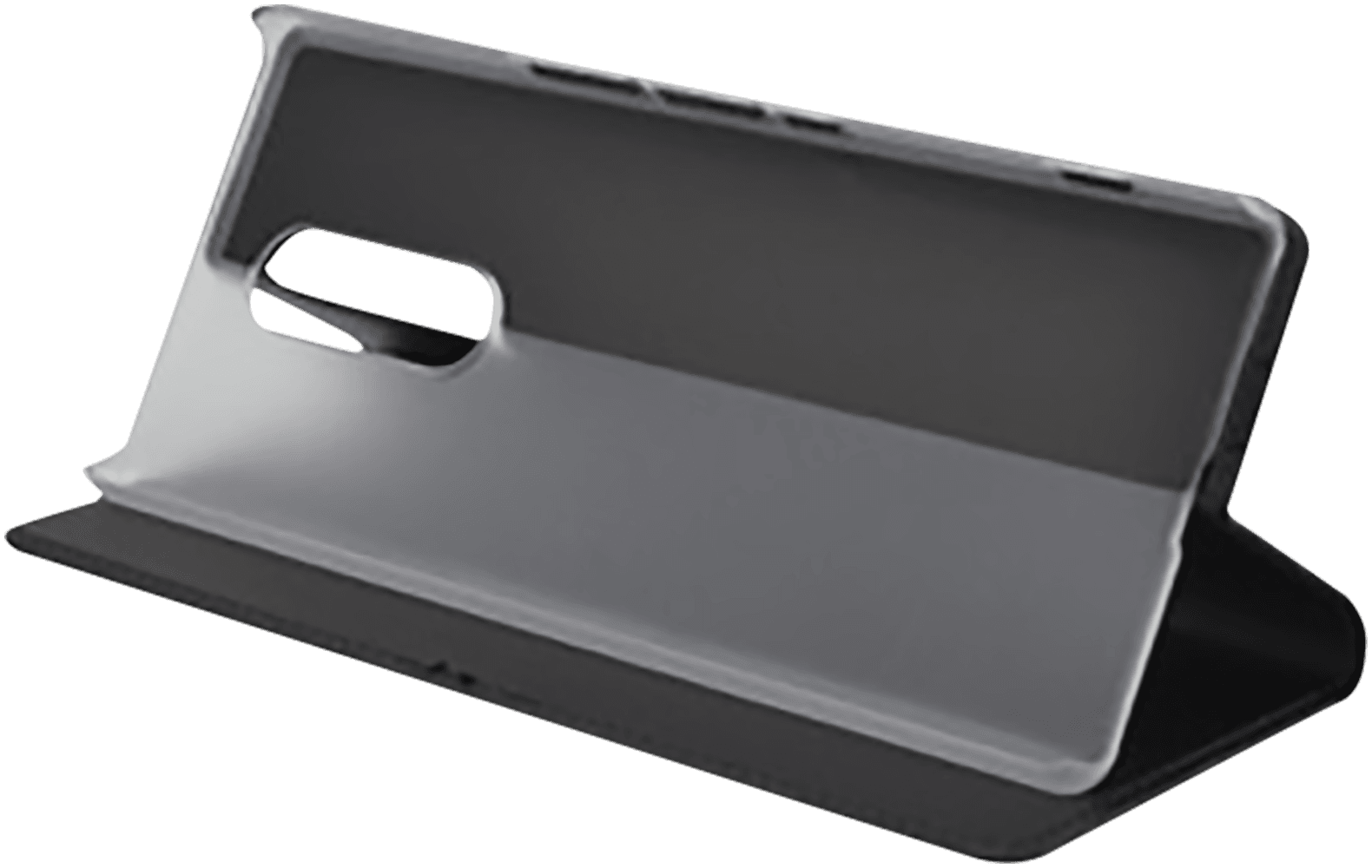 Sony Xperia 1 oldalra nyíló flipes bőrtok asztali tartó funkciós fekete
