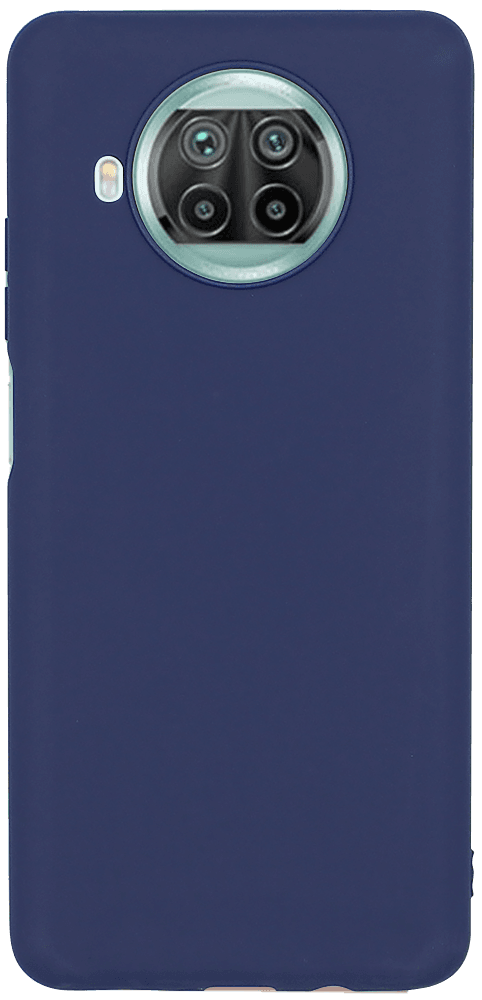 Xiaomi Mi 10T Lite 5G szilikon tok matt sötétkék