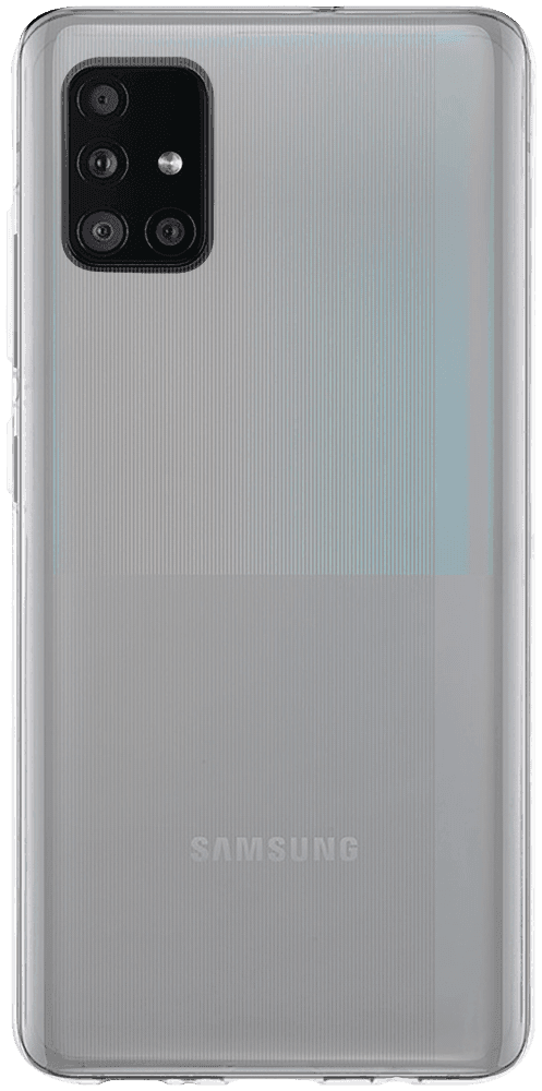 Samsung Galaxy A51 (SM-A515F) szilikon tok közepesen ütésálló átlátszó