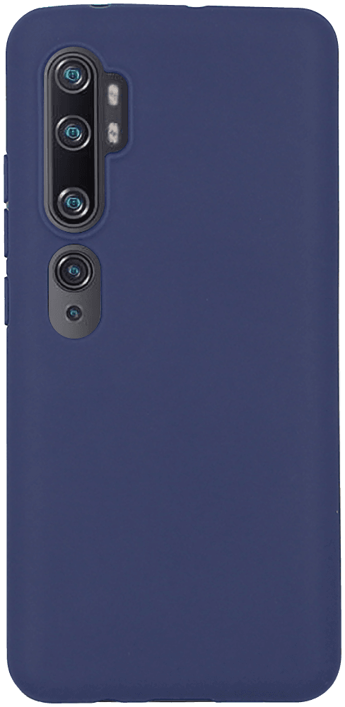 Xiaomi Mi Note 10 Pro szilikon tok matt sötétkék