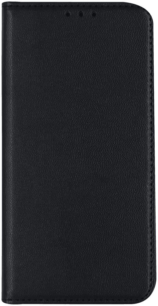 Huawei P9 Lite oldalra nyíló flipes bőrtok asztali tartó funkciós fekete