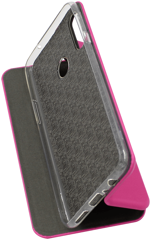 Samsung Galaxy A20s (SM-A207F) oldalra nyíló mágneses flipes bőrtok prémium minőség rózsaszín