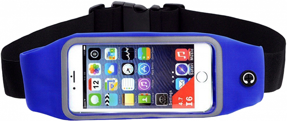 Samsung Galaxy J7 2018 (J740) sport tok vízálló sötétkék