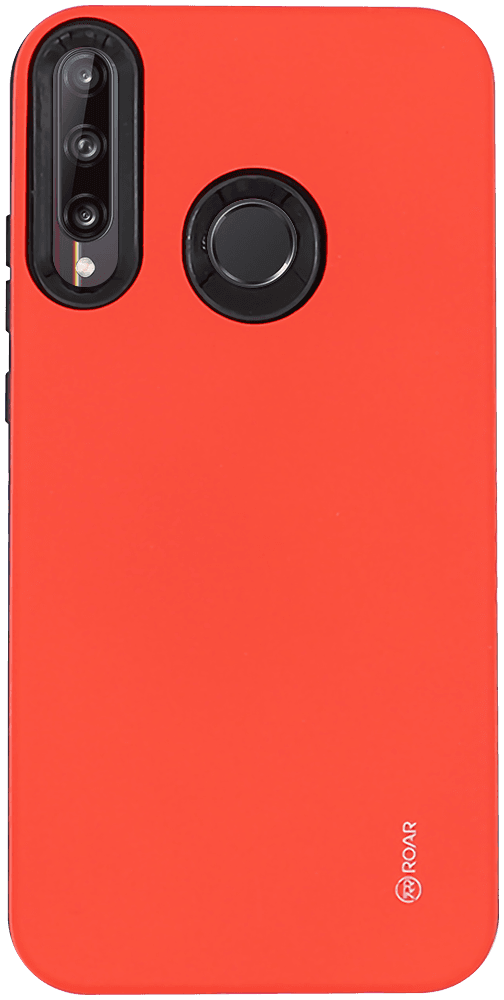 Huawei P40 Lite E ütésálló tok gyári ROAR RICO ARMOR piros