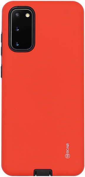 Samsung Galaxy S20 (SM-G980F) ütésálló tok gyári ROAR RICO ARMOR piros
