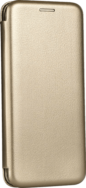 Samsung Galaxy Note 10 Plus oldalra nyíló flipes mágneses bőrtok prémium minőség arany