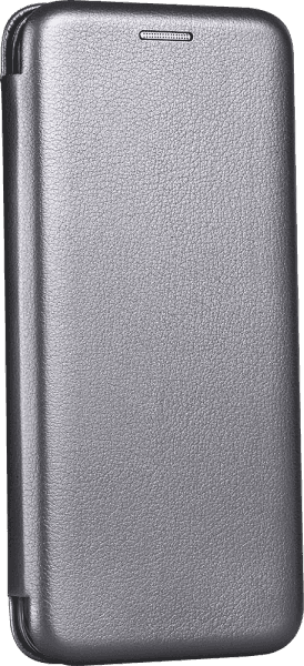 Samsung Galaxy S20 (SM-G980F) oldalra nyíló mágneses flipes bőrtok prémium minőség ezüst