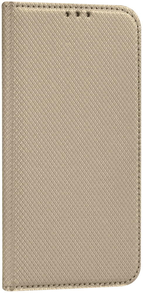 LG K50 oldalra nyíló flipes bőrtok rombusz mintás arany