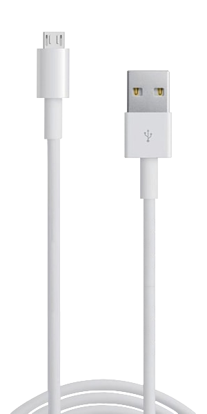 LG K30 (2019) Prémium micro USB gyorstöltő adatkábel fehér