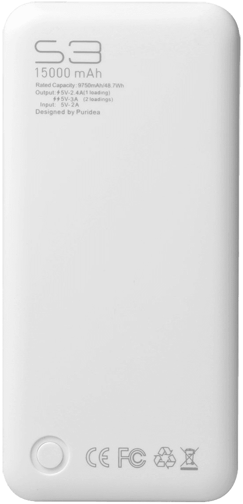 Samsung Galaxy Tab A 10.5 Wifi 2018 (SM-T590) power bank - külső akkumulátor 15000 mAh fekete