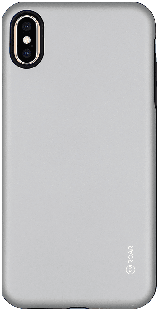 Apple iPhone XS Max ütésálló tok gyári ROAR RICO ARMOR szürke