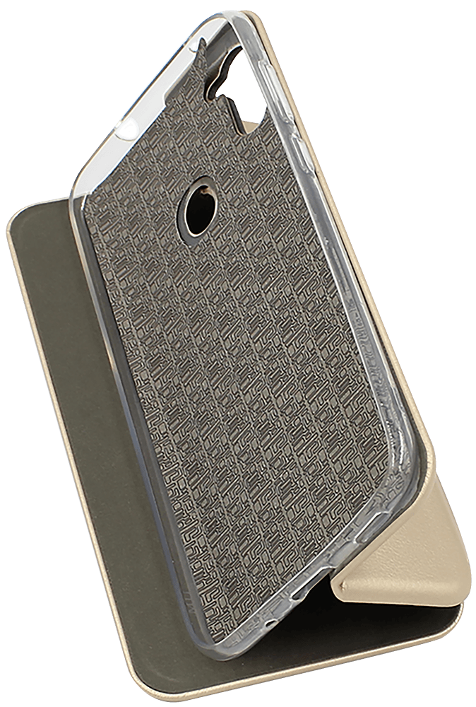 Samsung Galaxy M11 (SM-M115F) oldalra nyíló flipes bőrtok prémium minőség arany