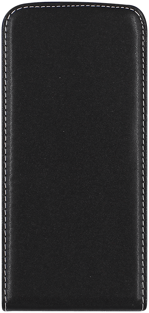 Oppo A73 lenyíló flipes bőrtok fekete