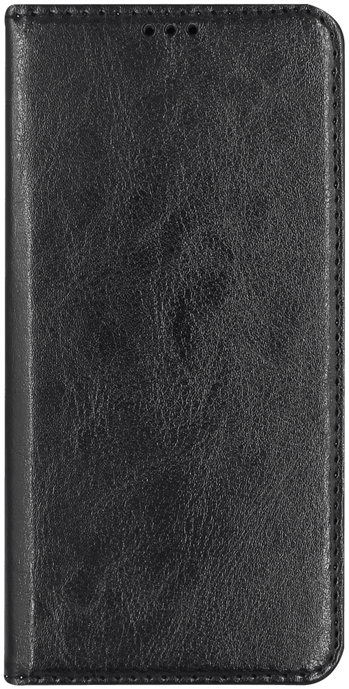 Samsung Galaxy S20 (SM-G980F) oldalra nyíló flipes bőrtok valódi bőr fekete