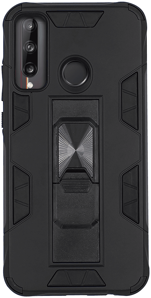 Huawei P40 Lite E ütésálló DEFENDER tok fekete