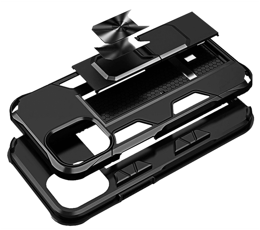 Samsung Galaxy M31 (SM-M315F) ütésálló tok DEFENDER fekete
