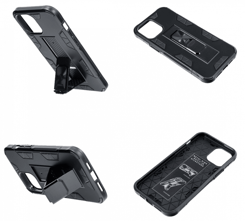 Samsung Galaxy S20 (SM-G980F) ütésálló tok DEFENDER fekete