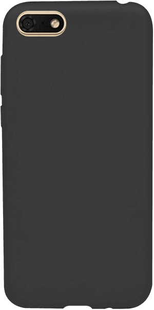 Huawei Y5 2018 szilikon tok matt fekete