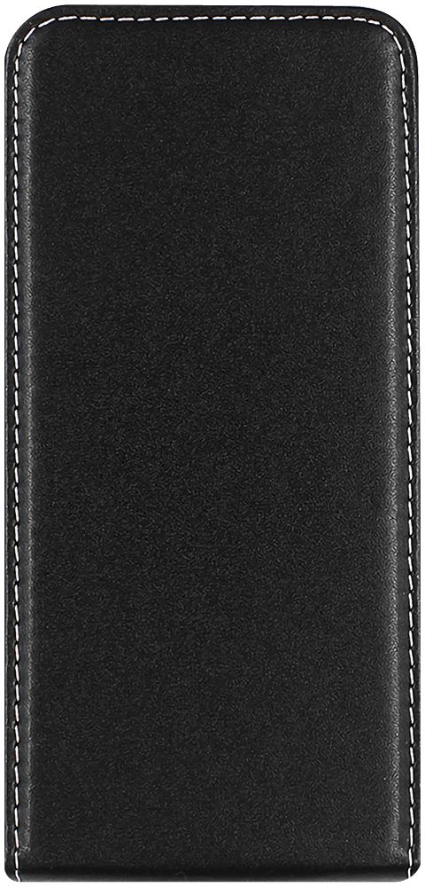 Samsung Galaxy A12 (SM-A125F) lenyíló flipes bőrtok fekete