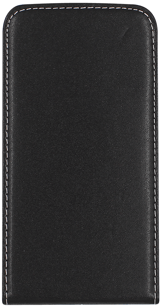 Samsung Galaxy J7 2017 (J730) lenyíló flipes bőrtok fekete
